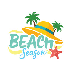 summer vacation logo