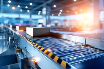 Efficient Baggage Sorting System in Busy Airport Terminal