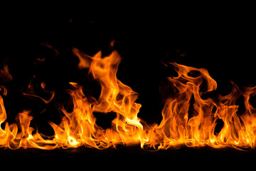 Fototapeta premium fire flames