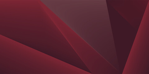 Obraz premium Modern abstract line with polygon red and white background for presentation branding or business template