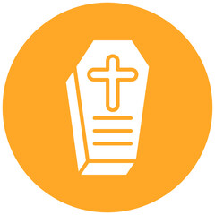 Obraz premium Coffin Icon
