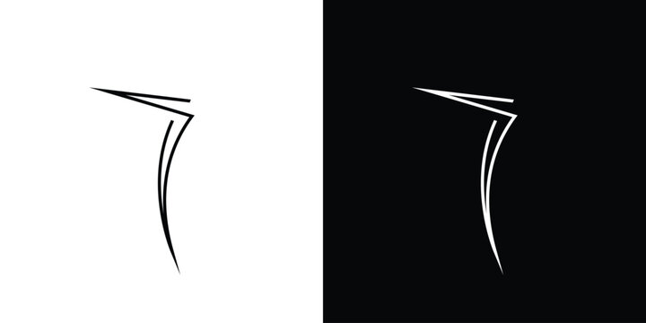 unique and modern letter S initials logo design