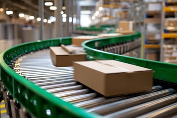 Efficient Speed of Freight Conveyor in Large Warehouse Setting