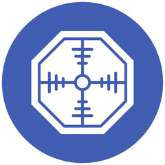 Obraz premium Army Target Icon