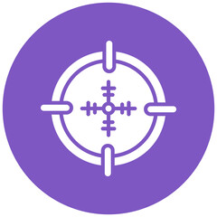 Obraz premium Shoot Target Icon