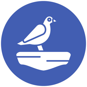 Brids in Nest Icon