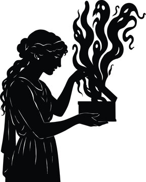 pandora and box of evils
