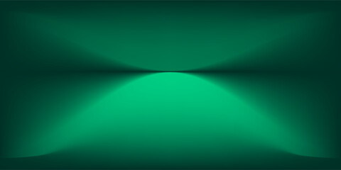 Naklejka premium Abstract Luxury Dark green Room Background Using for Product Presentation Backdrop. vector dynamic luxury,eps.10