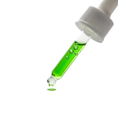 &ldquo;Green Liquid Dropper with Pipette &ndash; Lab Science Stock Image&rdquo;
