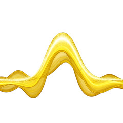 "Golden Luxury Wave Abstract, Shiny Gradient Fluid Flow Background"