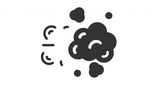 Animated dust icon