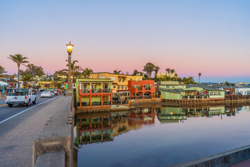 Cityscape of Capitola town, cityscape of   Santa Cruz County in California,