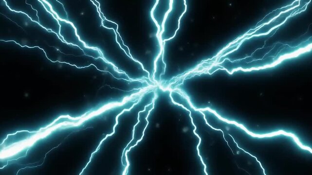 Electric Light Fracture Energy Effect