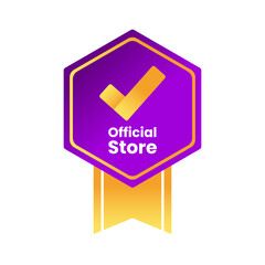 Purple Ribbon Official Store Badge
