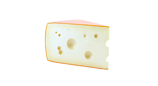 Slice of Swiss Cheese with Holes