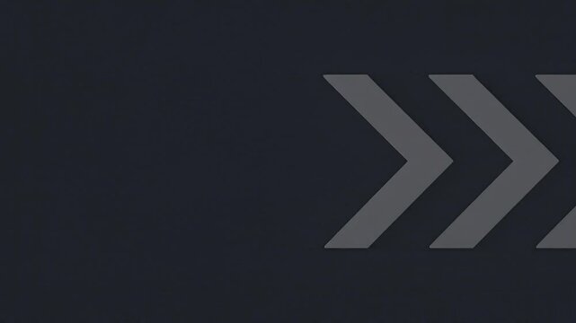 Clear, strong arrows heading right and gradually vanishing

