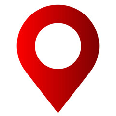 Red Map Pin Marker