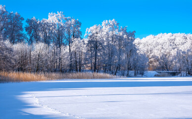 Kaszuby zimą © Aleksandra