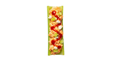 Vegetable snack with fresh ingredients and vibrant colors.
