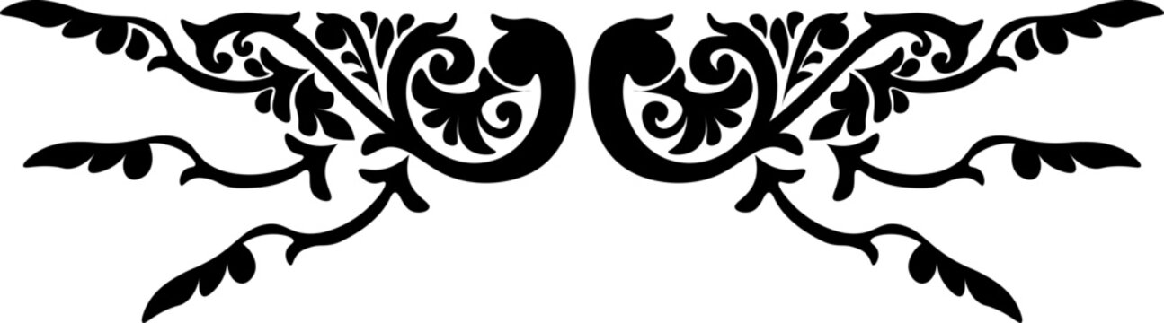 traditional pattern of sumatera. floral pattern with dark color