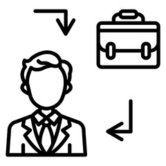 Obraz premium B2C Icon