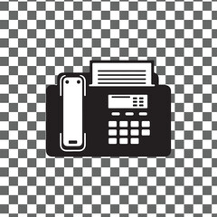 a black and white picture of a telephone