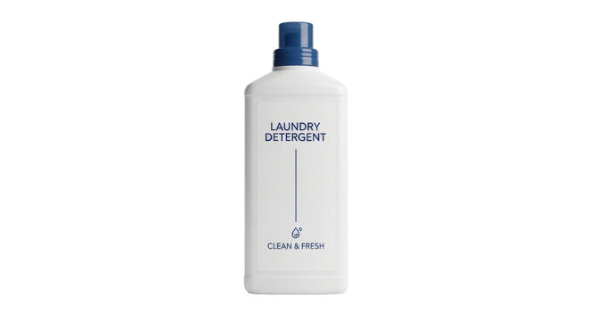 Laundry detergent bottle