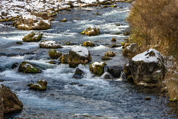 日本周遊　日光神橋あたり