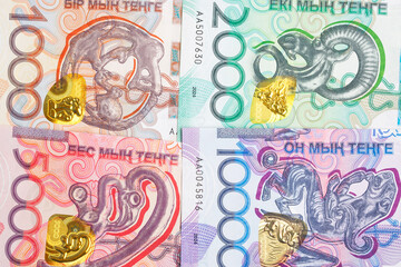 New Kazakhstani Tenge a business background