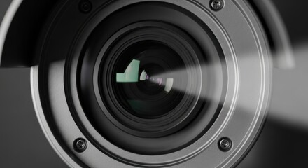 Security camera lens monitoring and protecting public safety