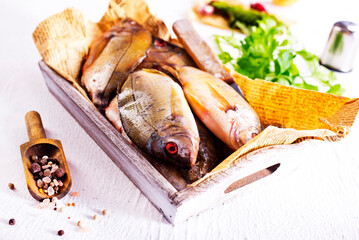 Raw pike perch, pikeperch fish. Fresh fish.