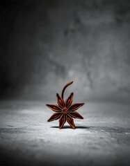 Nahaufnahme des Sternanis ein, zeigt die unverwechselbare Sternform des Gew&uuml;rzes.