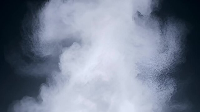 Rising Wall of Endless Smoke Steam Loop