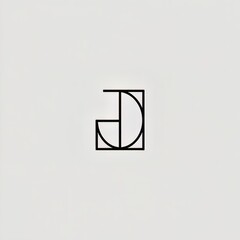 minimalist letter logo design