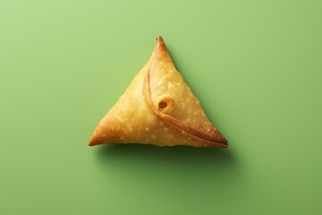 Fototapeta premium Samosa food freshness origami.