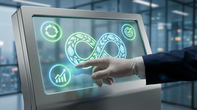 Sustainability data on clean energy and carbon footprint reduction highlight climate responsibility and emission control using smart technology for future with innovative solutions