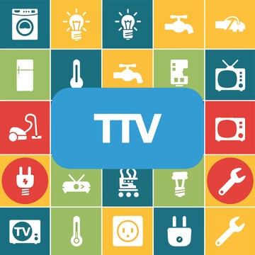 TTV Home Appliance Icons