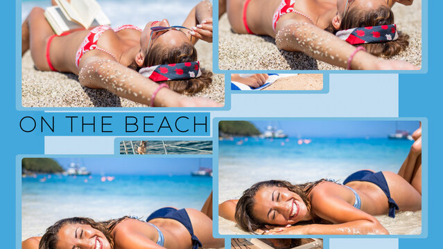 Wide Scrolling Up And Down Overlay