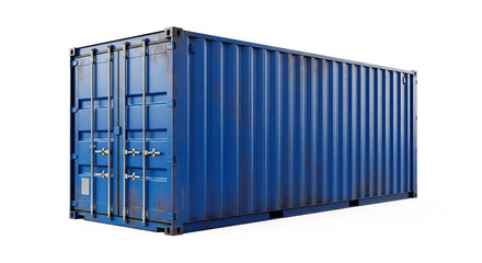 Shipping container for logistics and cargo transportation