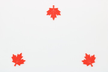 3Dプリント製のシンプルなカエデのアイコン