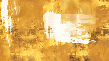 Abstract grunge background in white, yellow and golden colours 