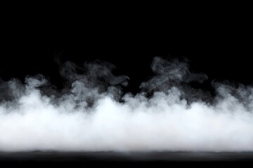 Fototapeta premium Smoke background dark fog mysterious.
