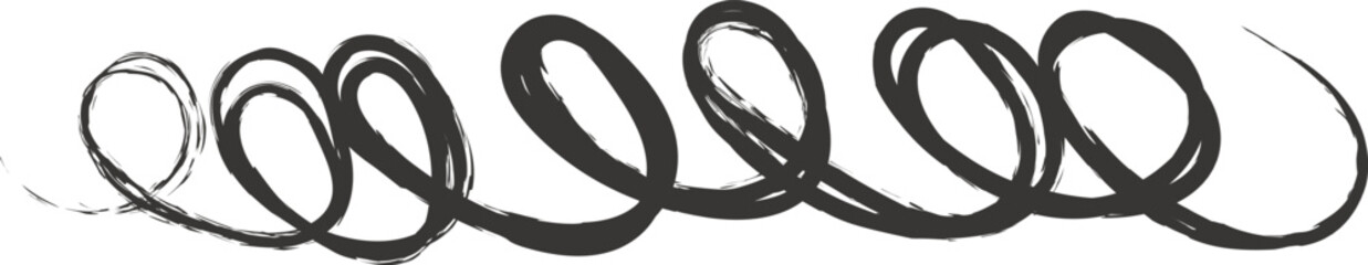 Scribble Loop Brush Stroke