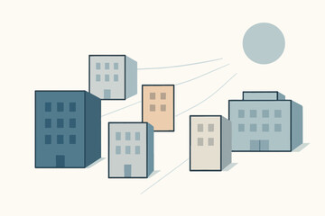 Corporate Strategic Alignment Across Departments and Teams illustration