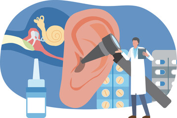 耳の治療と医師