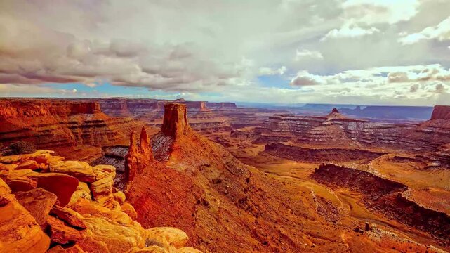 Desert Canyon Landscape