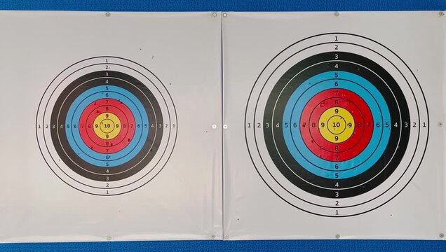 Shooting range target