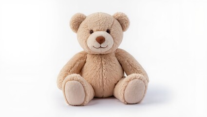 Fototapeta premium teddy bear on white background
