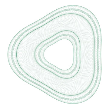 Watermark guilloche. Watermark pattern , Watermark banknote pattern. Banknotes check guilloche lines texture, secure waves patterns and passport paper. Currency banknote guilloche, security certificat