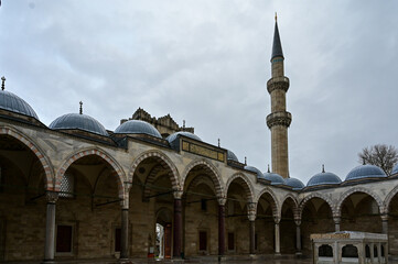 The Blue Mosque, (Sultanahmet Camii), Istanbul, Turkey.